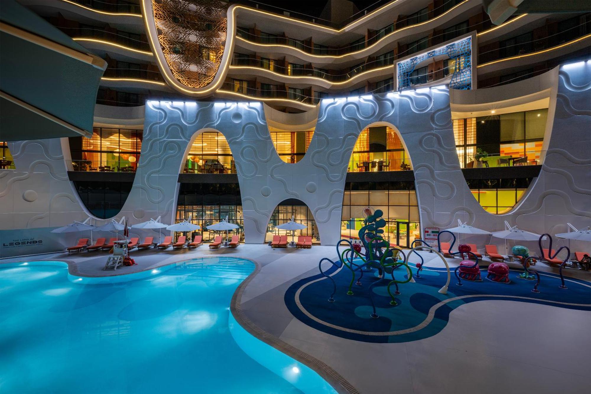 The Land Of Legends Nickelodeon Hotel Antalya 베렉 외부 사진
